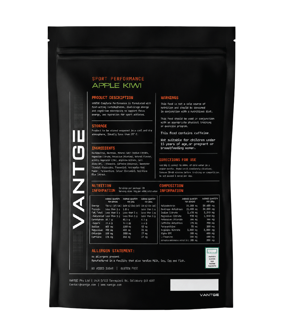 VANTGE Complete Performance